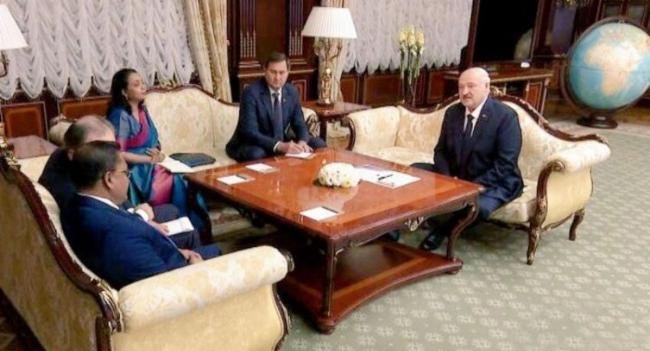 Vijitha Herath Meets Belarus President Lukashenko
